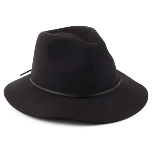 Brixton Wesley fedora hat - black - size L (60 cm)