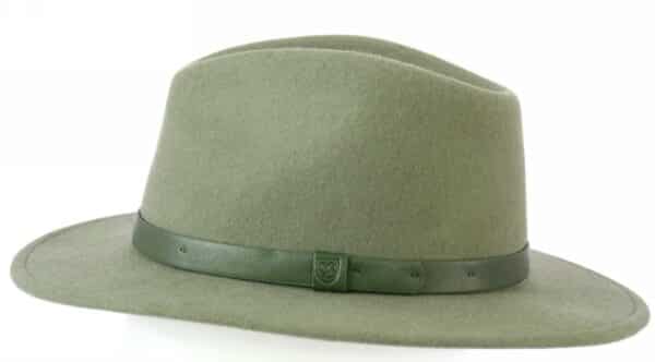 Brixton Messer fedora hat - sage - size S (56 cm)